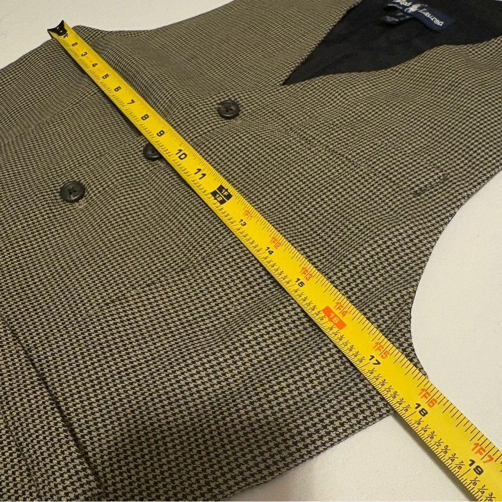 Vintage Ralph Lauren Collection 90s Pencil Dress Sheath Button Up Long Blazer 6 - Picture 9 of 16